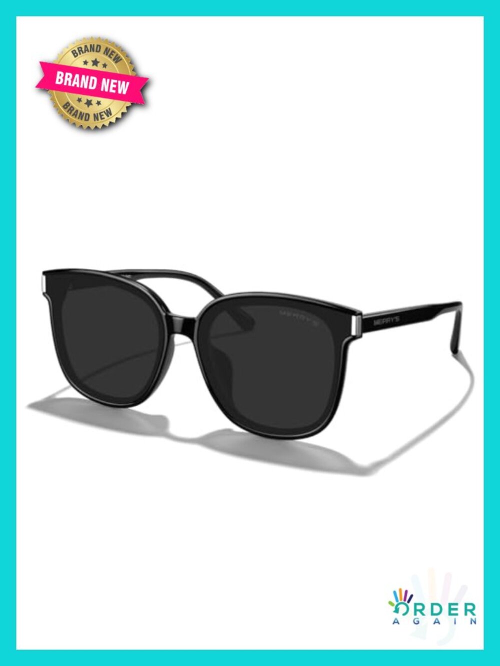 Oversized Square Polarized UV400 Sunglasses Full Frame Acetate